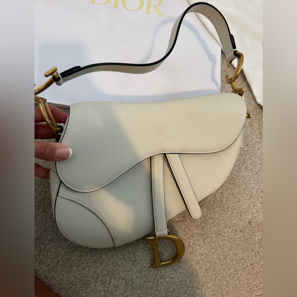 DIOR white saddle bag - Picture 8 of 17